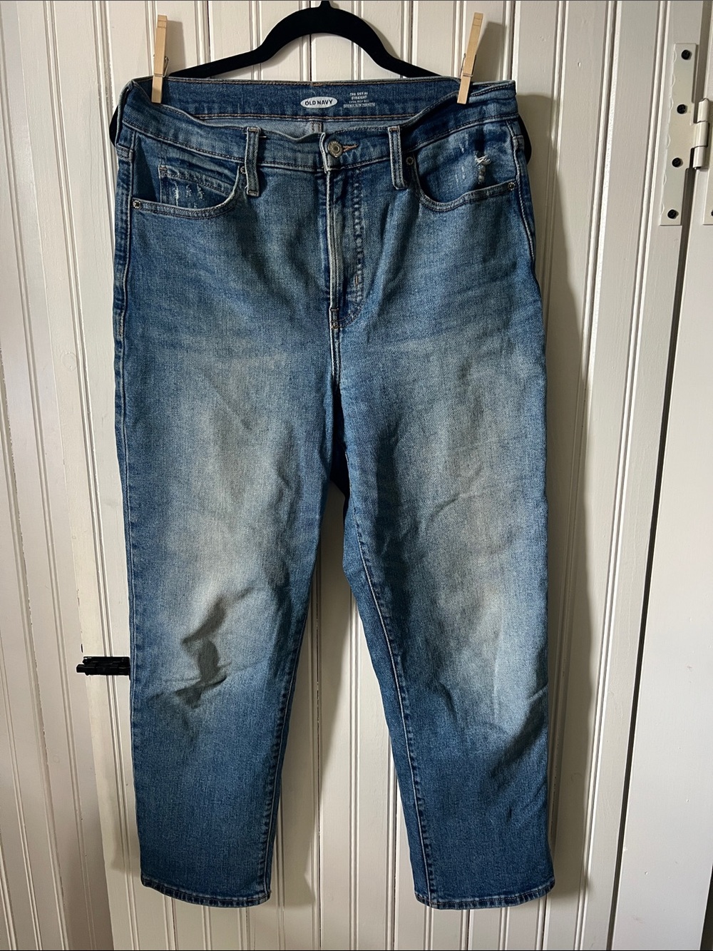 Old Navy Women’s Blue Slim Straight Jeans
